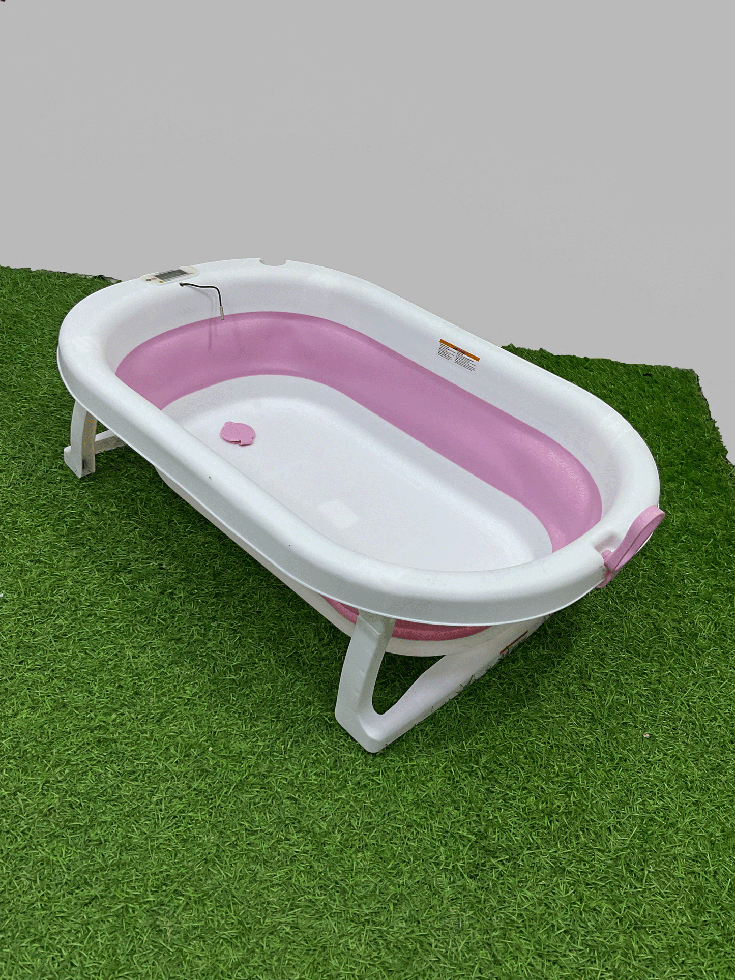 BAÑERA PLEGABLE CON TERMÓMETRO DÍGITAL -TUBBY5500