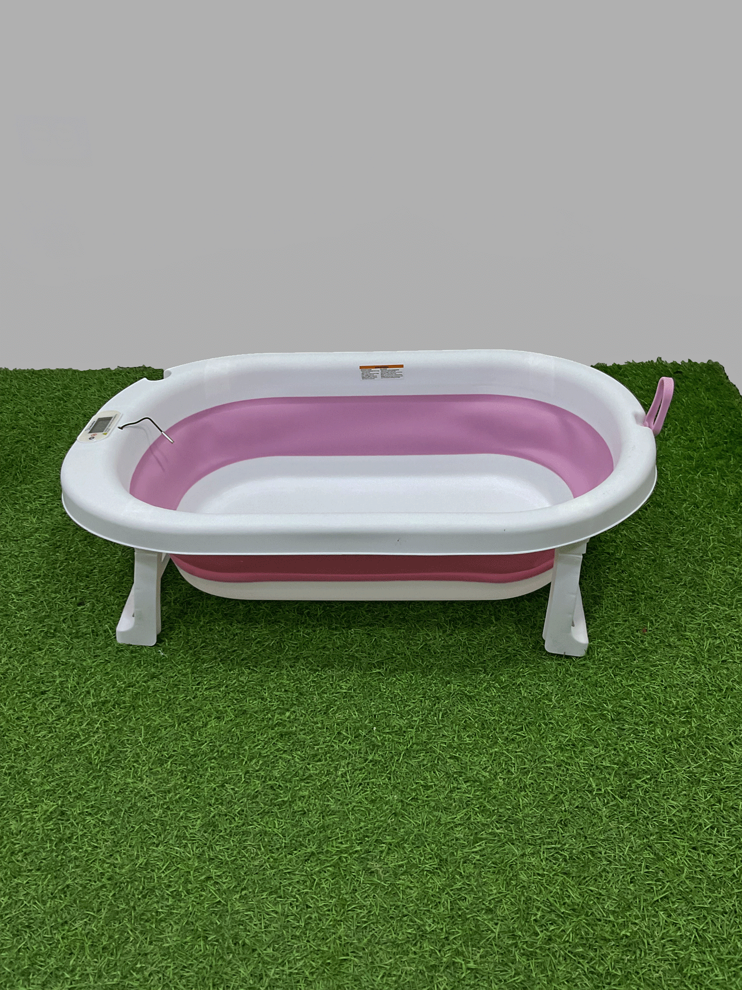 BAÑERA PLEGABLE CON TERMÓMETRO DÍGITAL -TUBBY5500