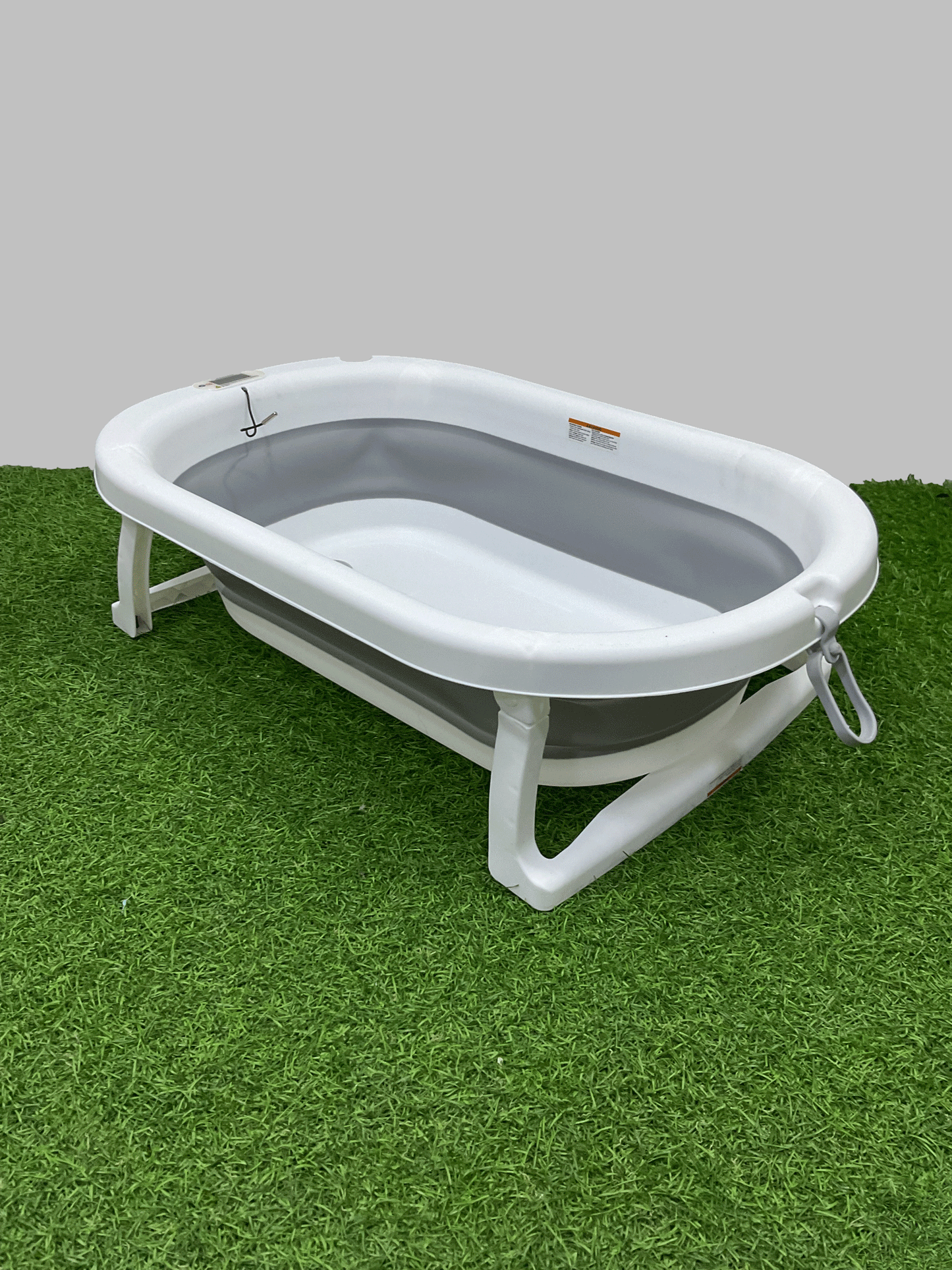 BAÑERA PLEGABLE CON TERMÓMETRO DÍGITAL -TUBBY5500