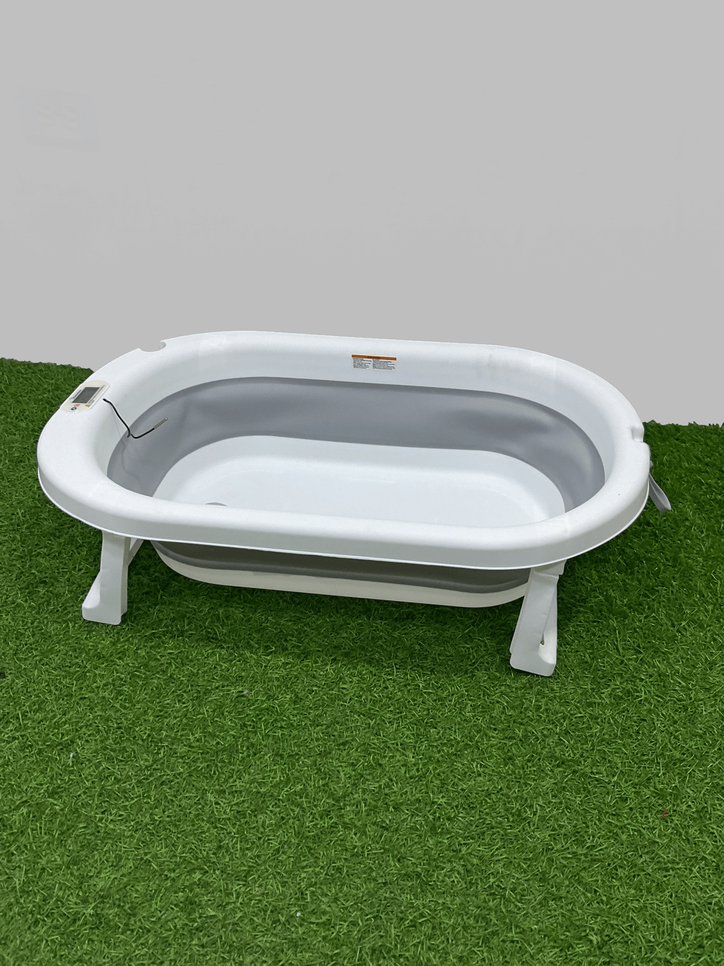 BAÑERA PLEGABLE CON TERMÓMETRO DÍGITAL -TUBBY5500