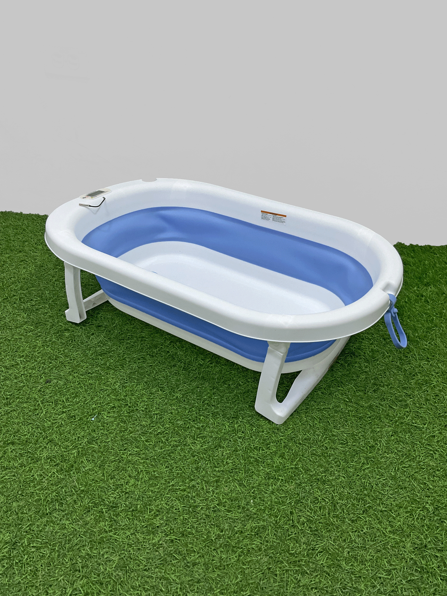 BAÑERA PLEGABLE CON TERMÓMETRO DÍGITAL -TUBBY5500