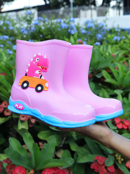 Botas de lluvia con figura de dino - 84840