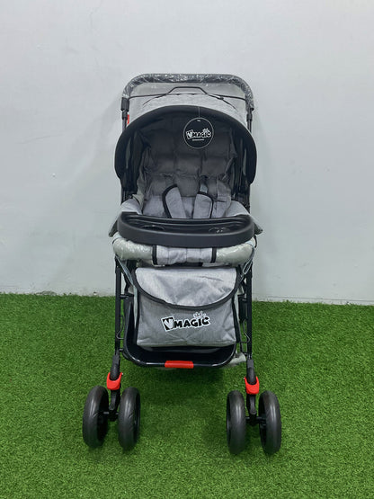 COCHE DOBLE VISTA - BD008GREY