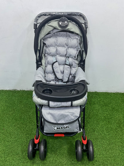 COCHE DOBLE VISTA - BD008GREY