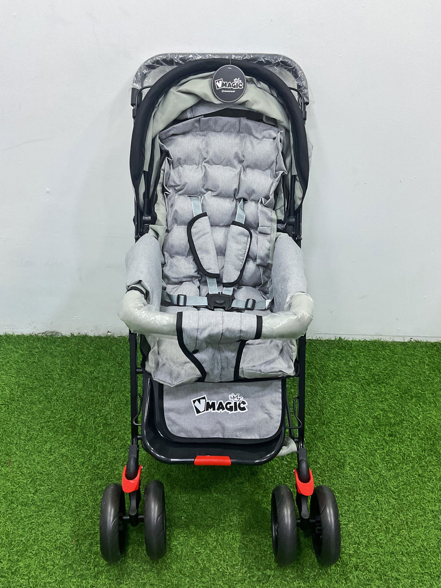 COCHE DOBLE VISTA - BD008GREY