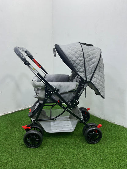 COCHE DOBLE VISTA - BD008GREY