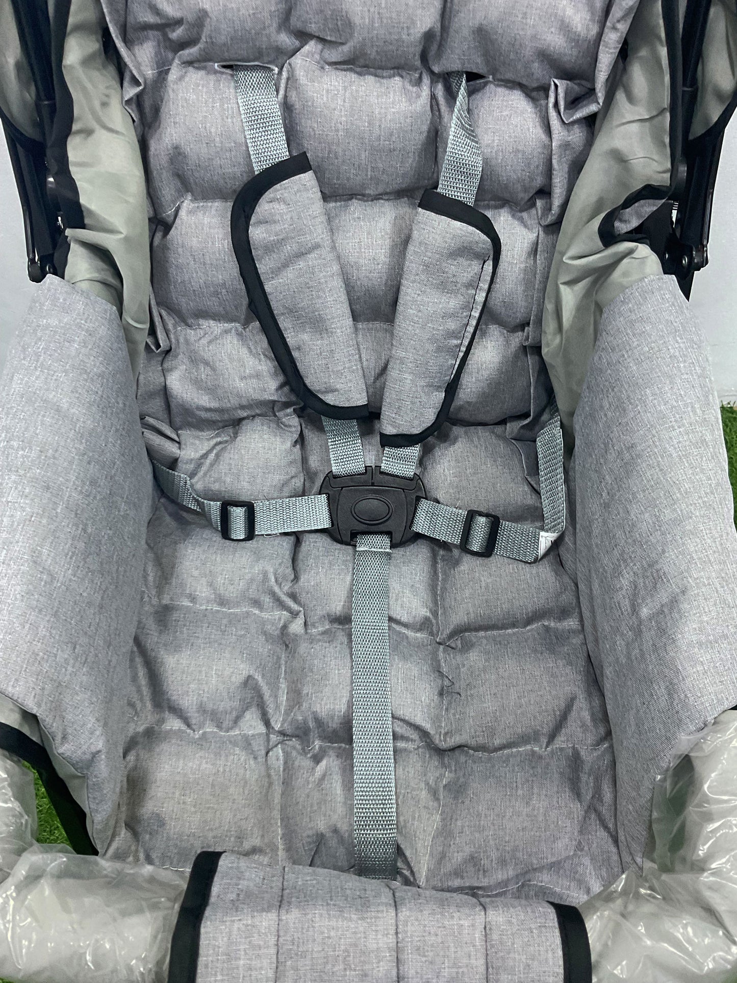 COCHE DOBLE VISTA - BD008GREY