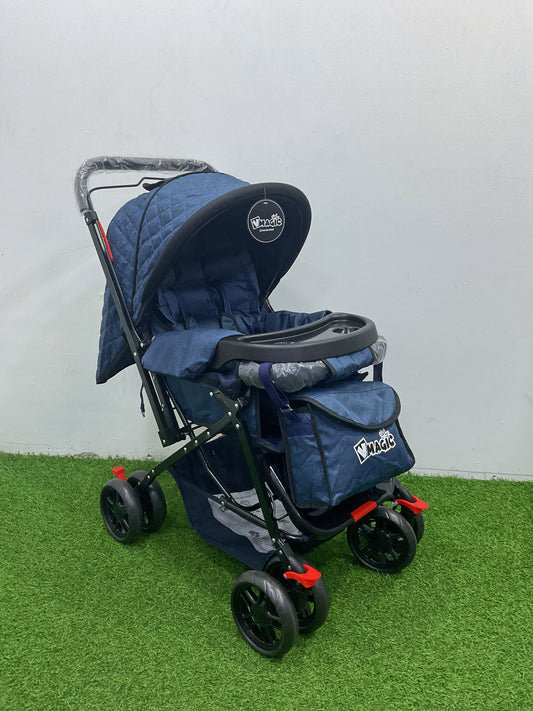 COCHE DOBLE VISTA - BD008 NAVY BLUE