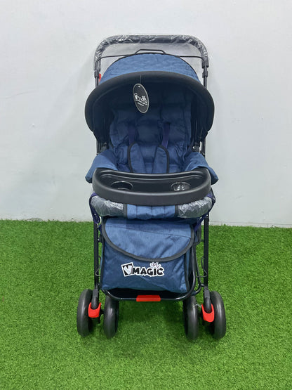 COCHE DOBLE VISTA - BD008 NAVY BLUE