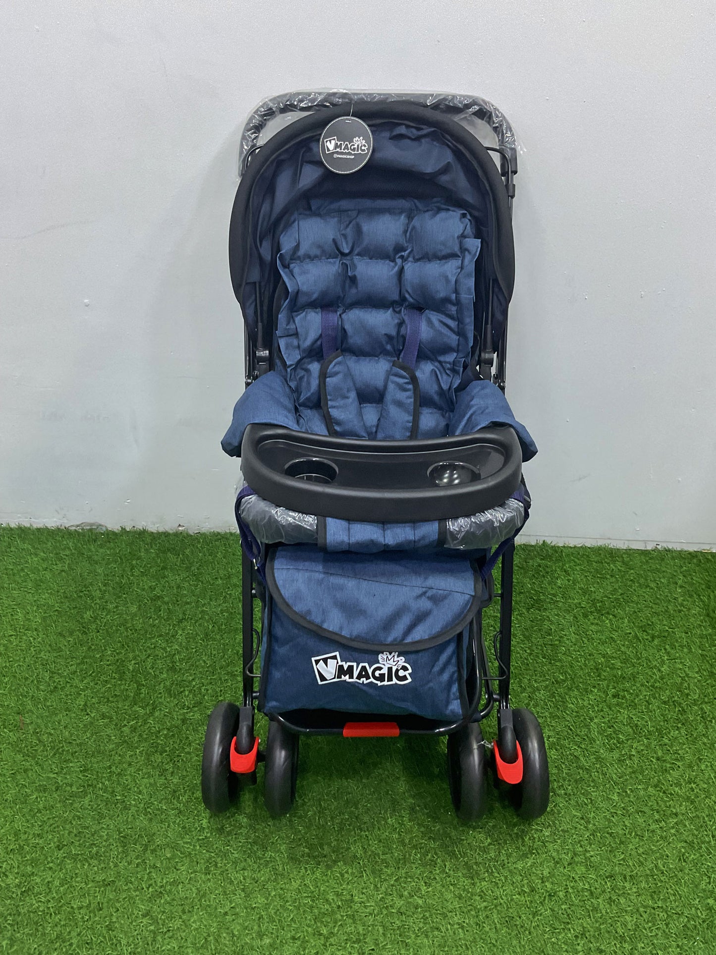 COCHE DOBLE VISTA - BD008 NAVY BLUE