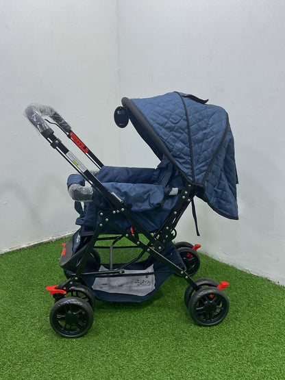 COCHE DOBLE VISTA - BD008 NAVY BLUE