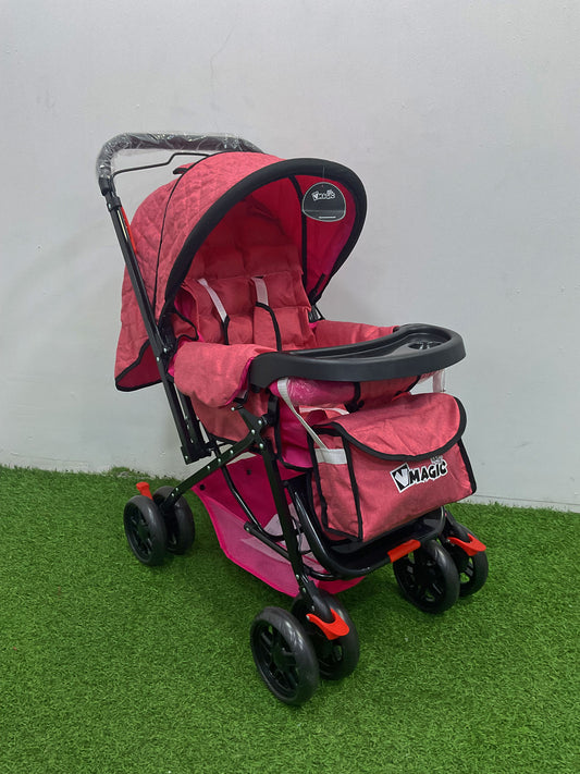 COCHE DOBLE VISTA - BD008PINK