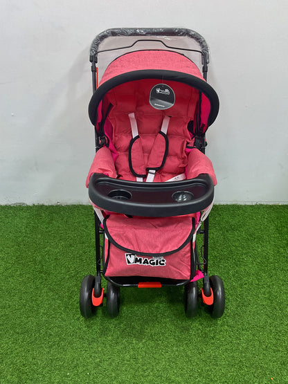 COCHE DOBLE VISTA - BD008PINK