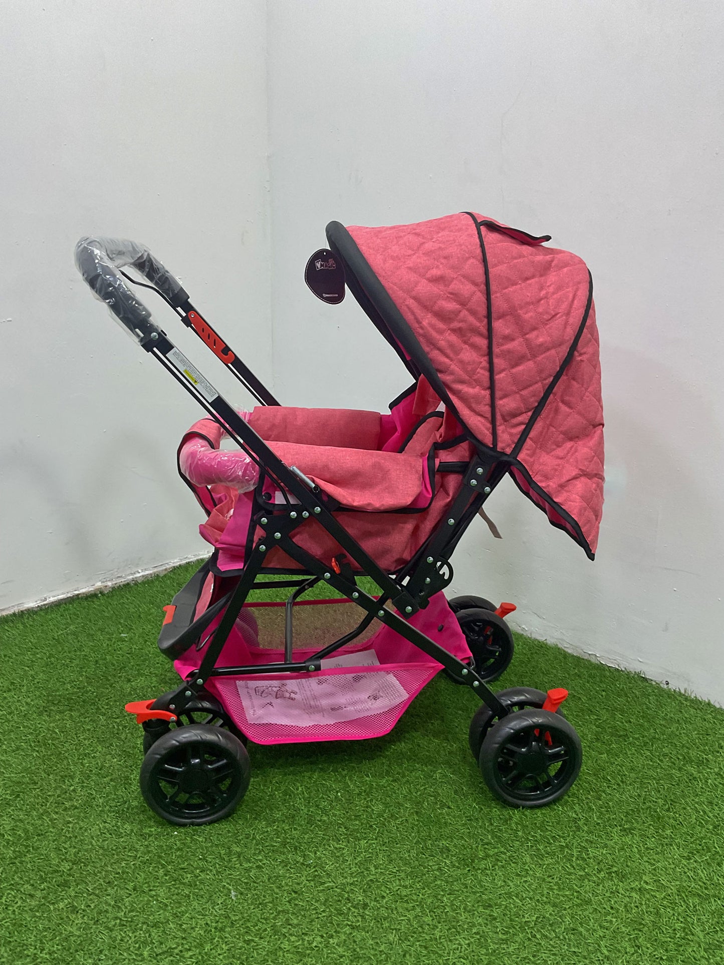 COCHE DOBLE VISTA - BD008PINK