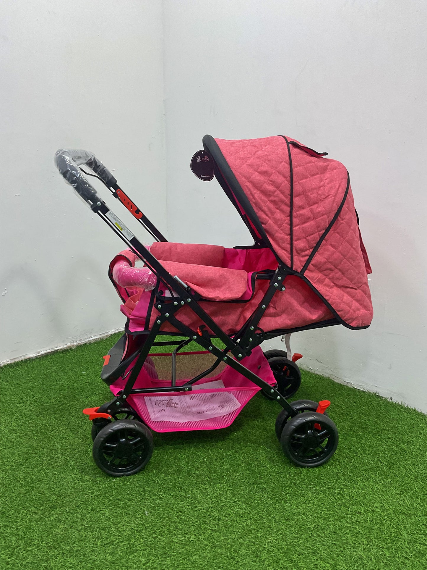COCHE DOBLE VISTA - BD008PINK