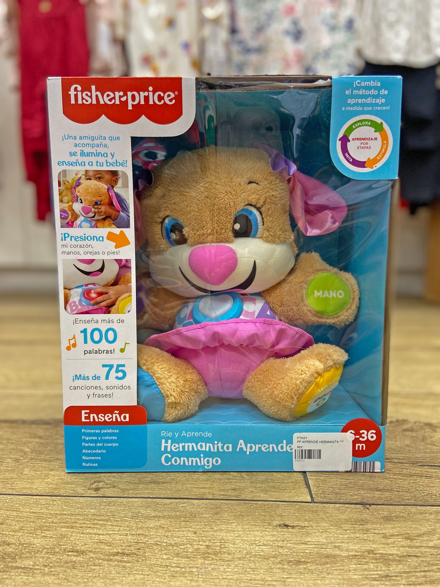 Peluche Fisher Price - FTN31