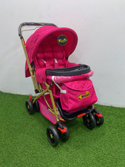COCHE DOBLE VISTA - BD008GPINK