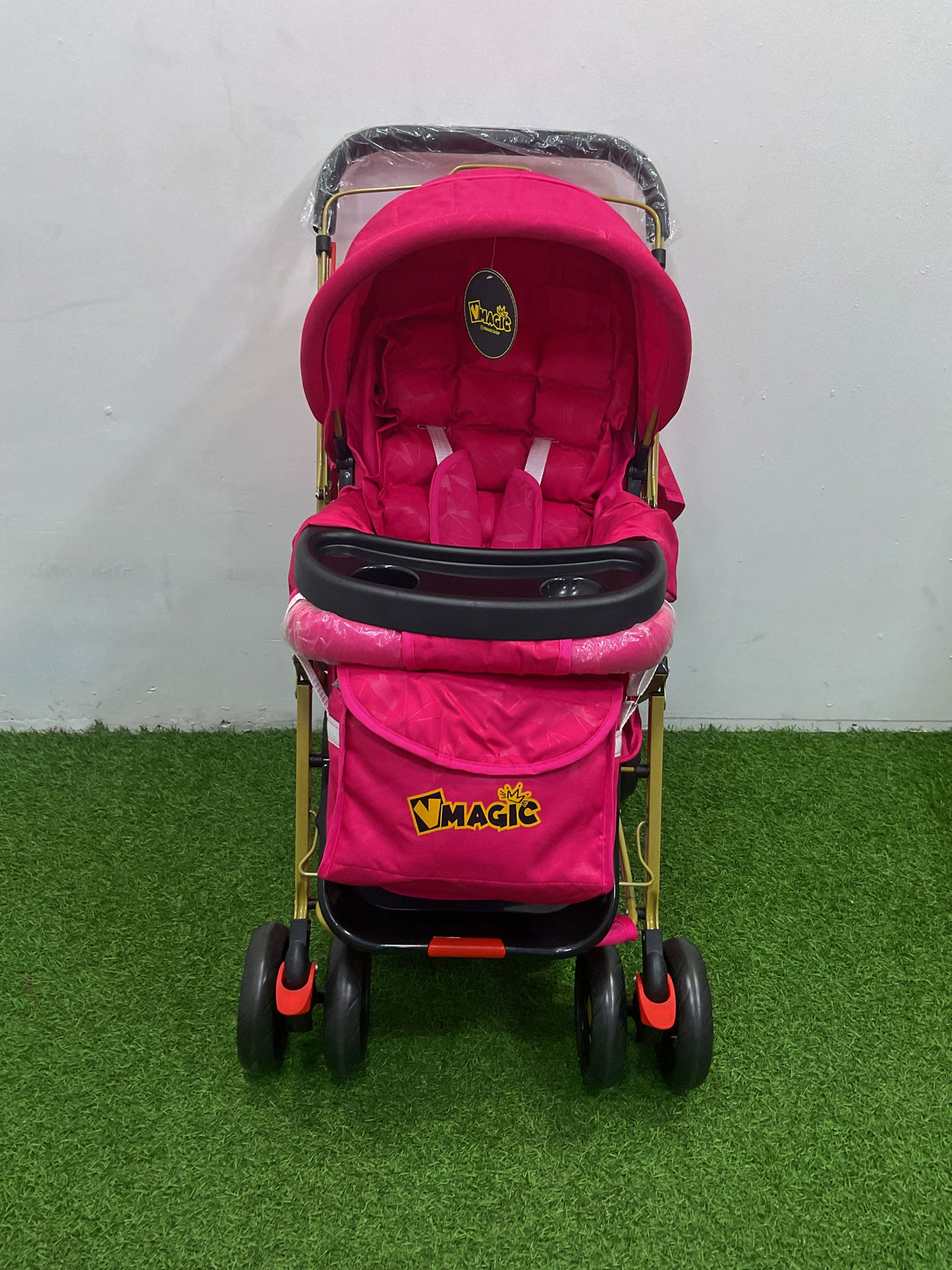 COCHE DOBLE VISTA - BD008GPINK