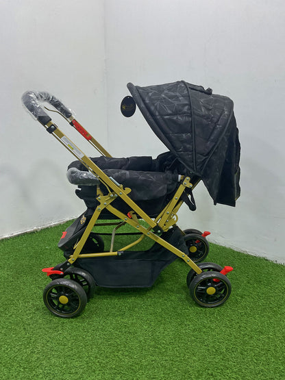 COCHE DOBLE VISTA - BD008GBLACK