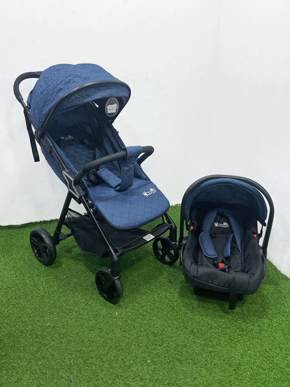 COCHE CON PORTA BEBE - 300DBLUE