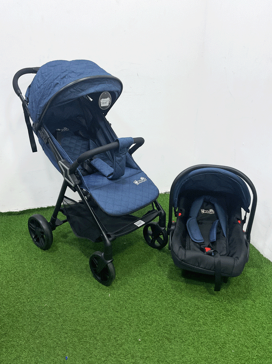 COCHE CON PORTA BEBE - 300DBLUE