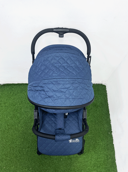 COCHE CON PORTA BEBE - 300DBLUE