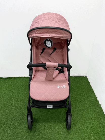 COCHE CON PORTA BEBE - 300DPINK