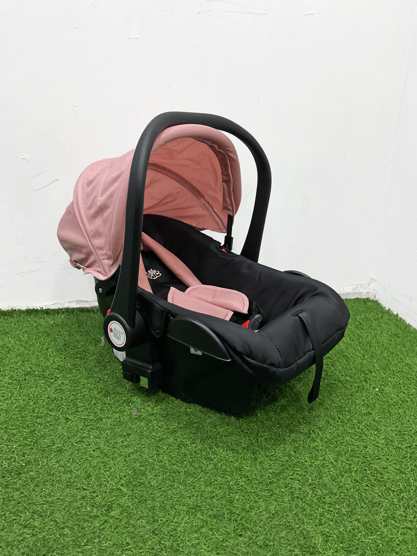 COCHE CON PORTA BEBE - 300DPINK