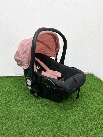 COCHE CON PORTA BEBE - 300DPINK