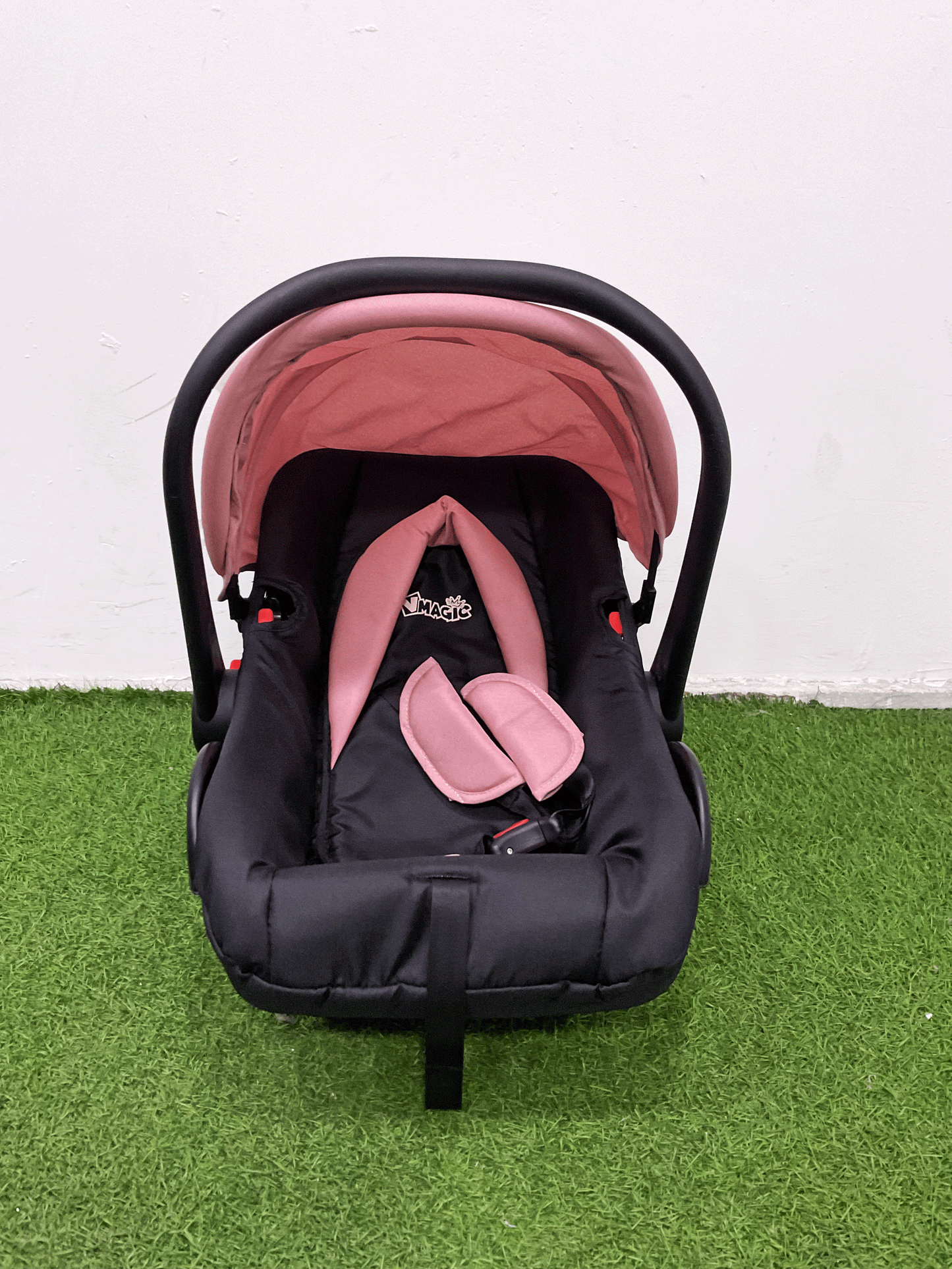 COCHE CON PORTA BEBE - 300DPINK