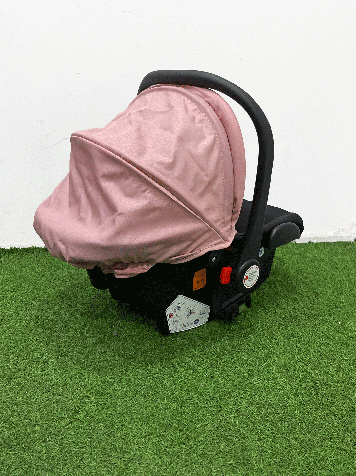 COCHE CON PORTA BEBE - 300DPINK