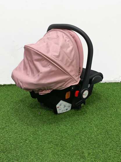 COCHE CON PORTA BEBE - 300DPINK