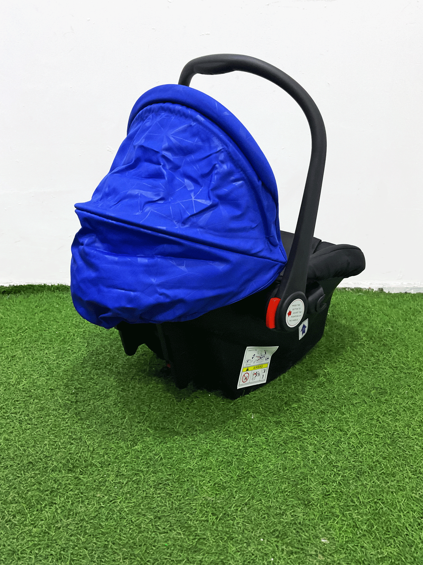COCHE CON PORTA BEBE - HZ006BLUE
