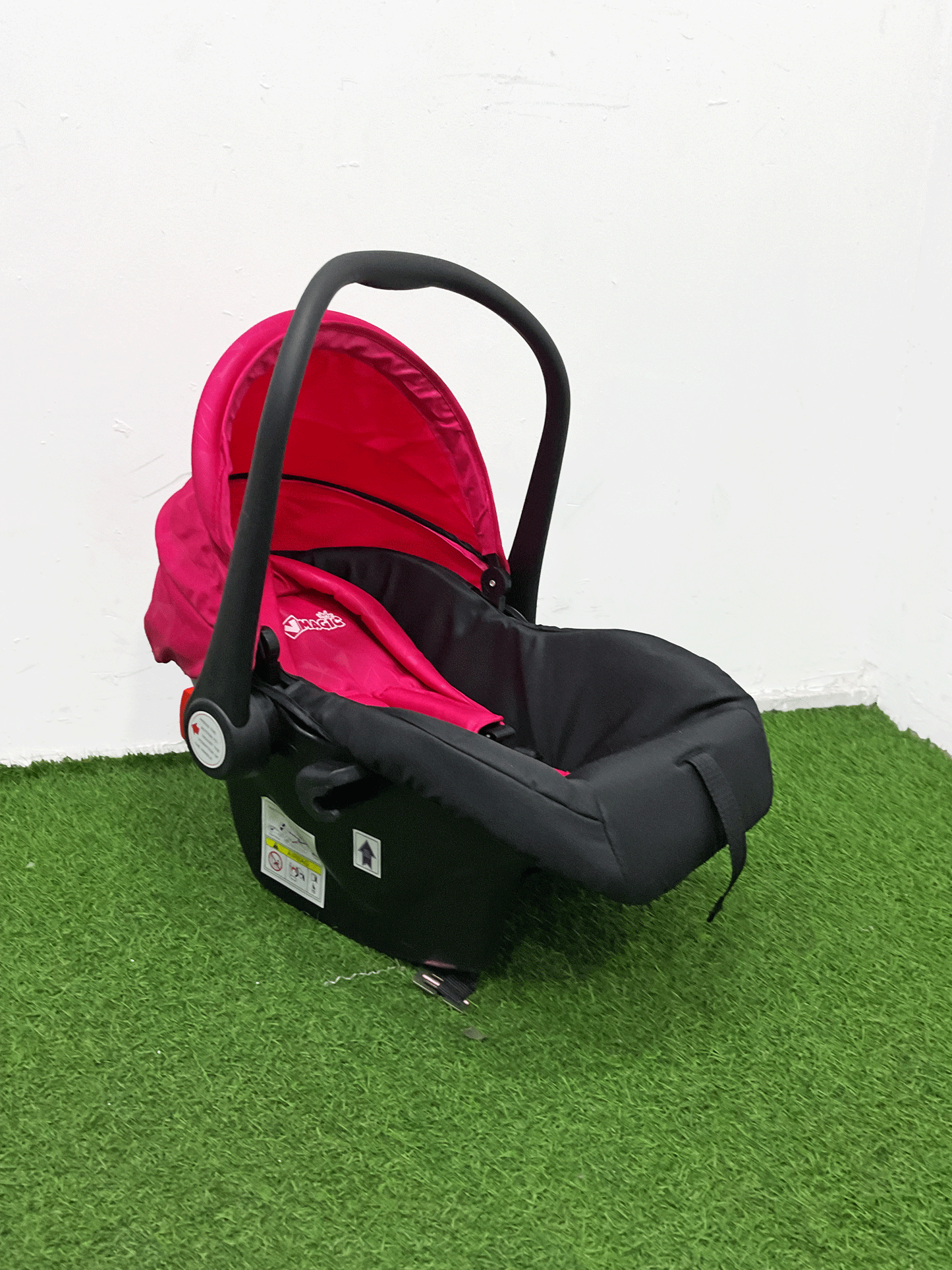 COCHE CON PORTA BEBE - HZ006PINK