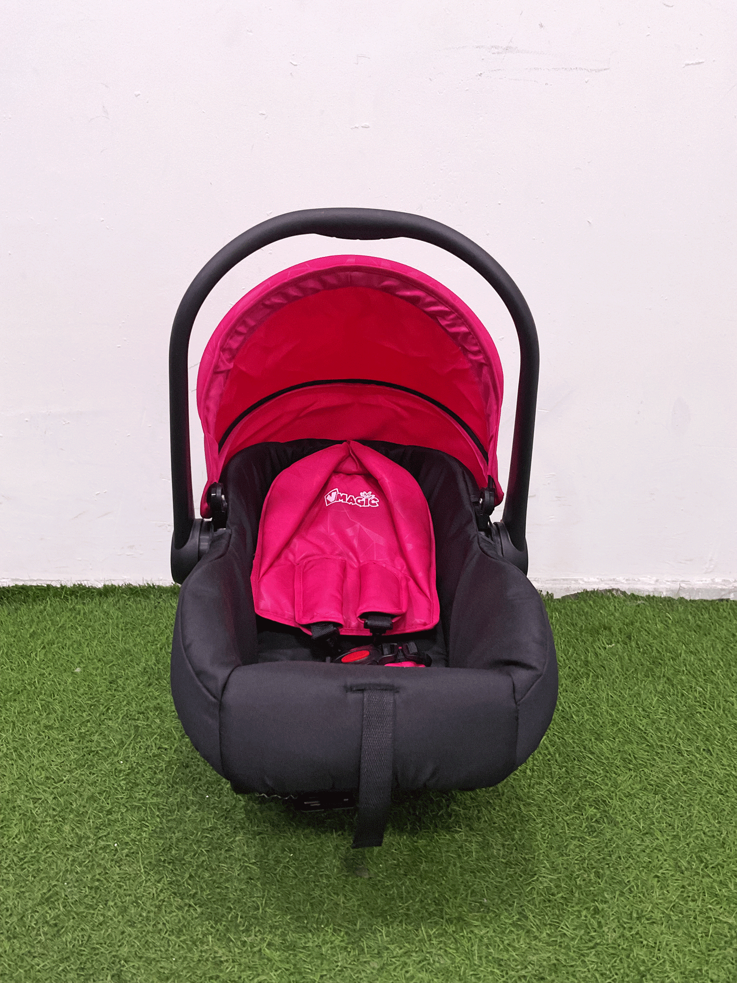 COCHE CON PORTA BEBE - HZ006PINK