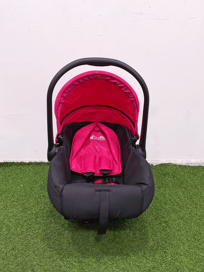 COCHE CON PORTA BEBE - HZ006PINK