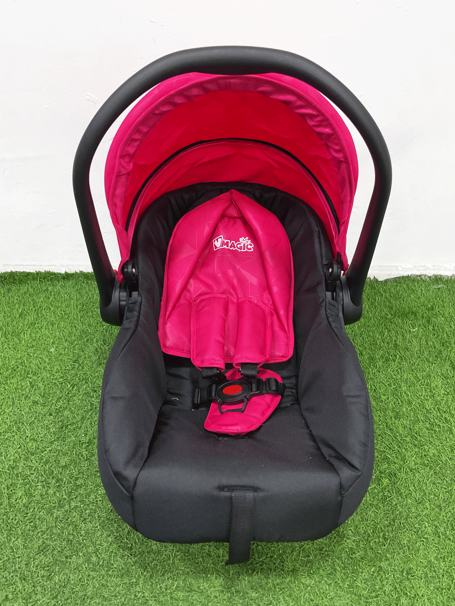 COCHE CON PORTA BEBE - HZ006PINK