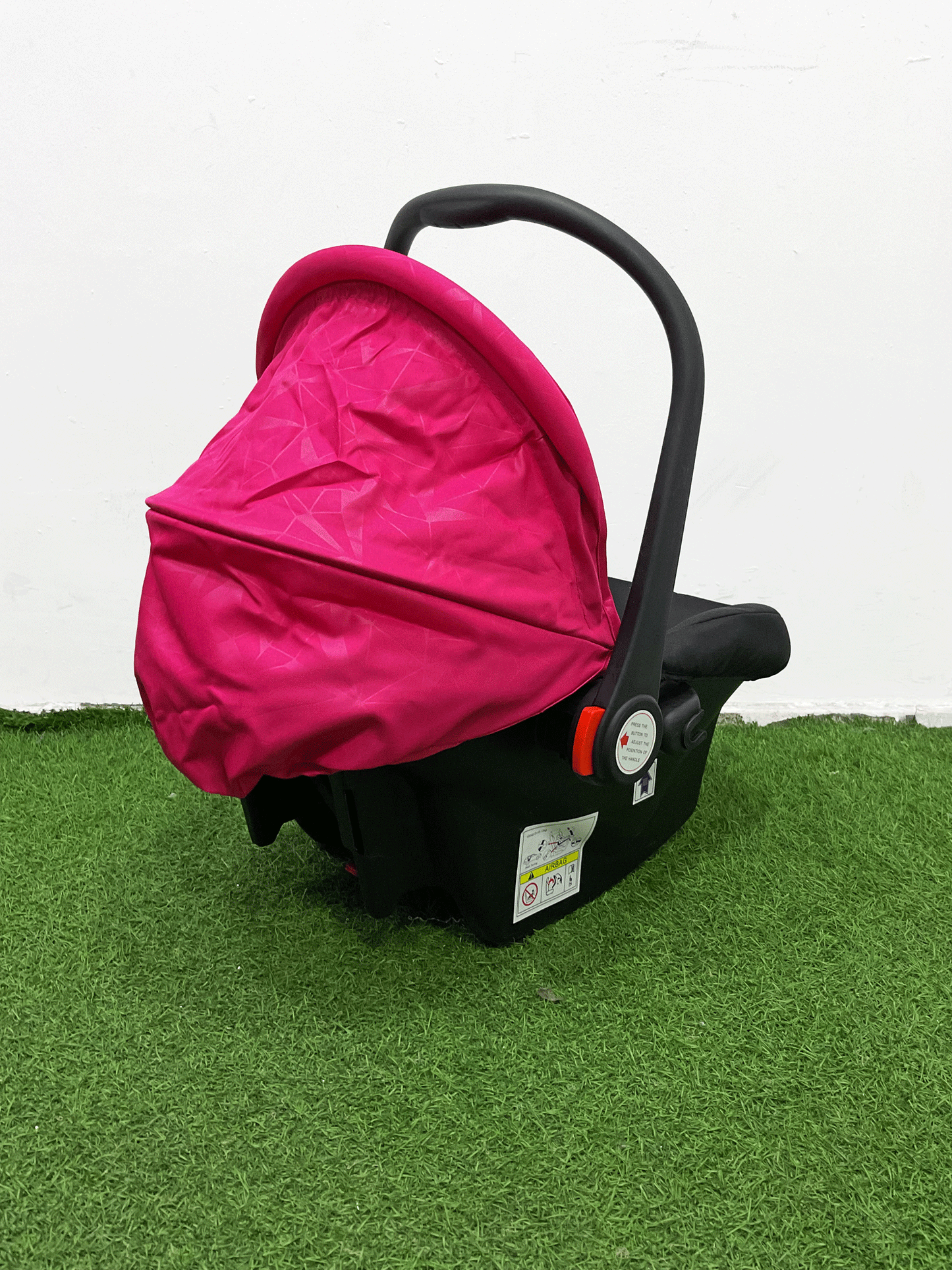 COCHE CON PORTA BEBE - HZ006PINK