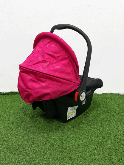 COCHE CON PORTA BEBE - HZ006PINK