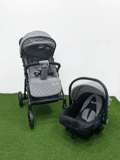 COCHE CON PORTA BEBE - 300DGREY