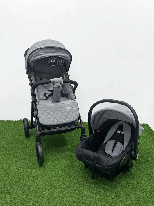 COCHE CON PORTA BEBE - 300DGREY