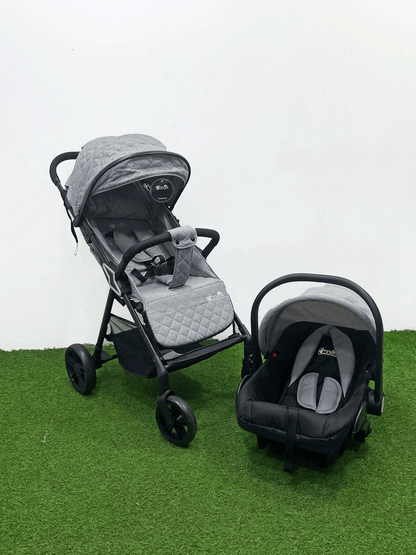 COCHE CON PORTA BEBE - 300DGREY