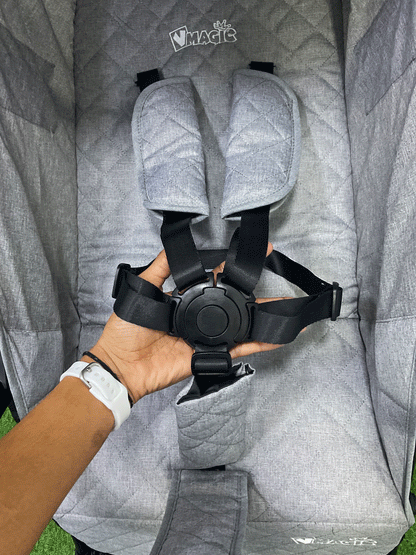 COCHE CON PORTA BEBE - 300DGREY