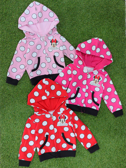 Suéter de Minnie Mouse con capucha- D1MI1265B