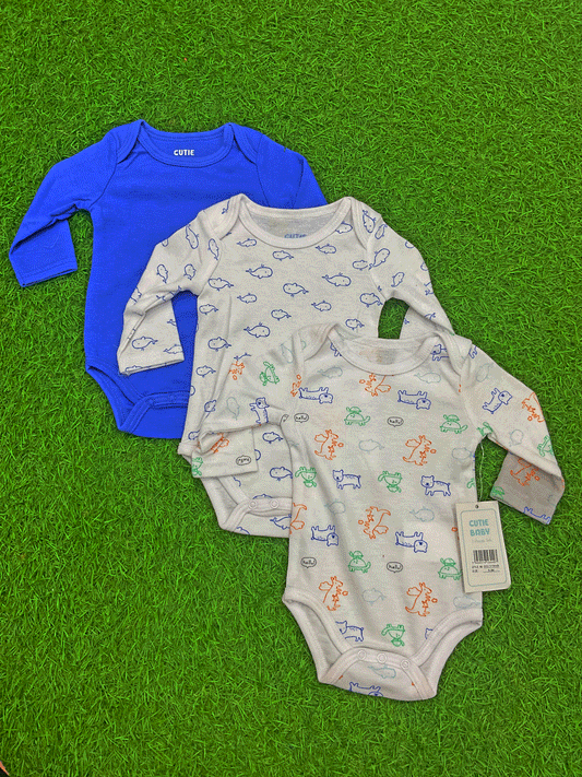 SET DE BODYS PARA BEBES- 421416449