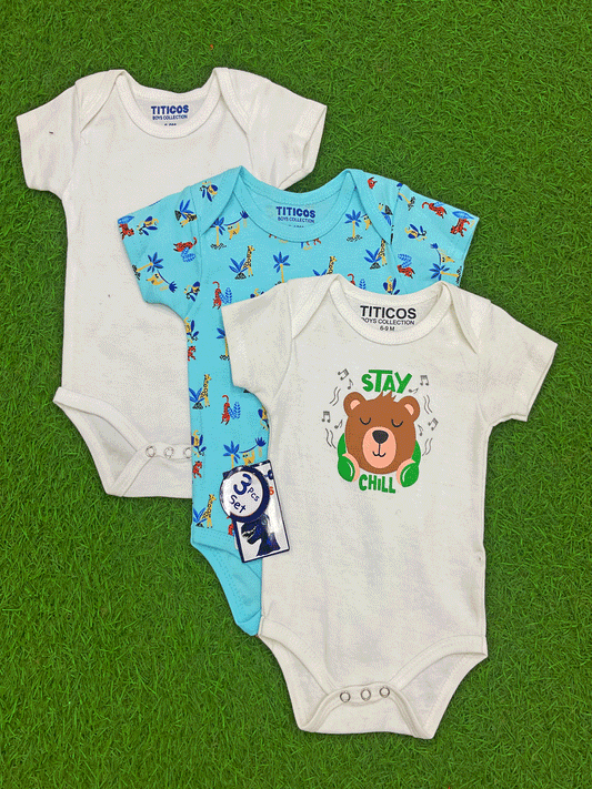 SET DE BODYS PARA BEBES-431419813