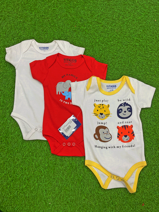 SET DE BODYS PARA BEBES-431419813