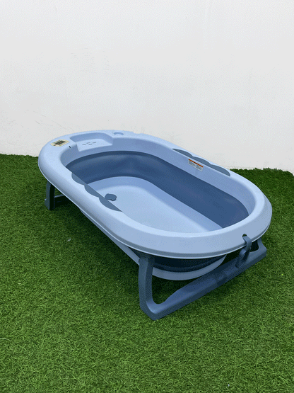 BAÑERA PLEGABLE CON TERMOMETRO DIGITAL -  BMQ12