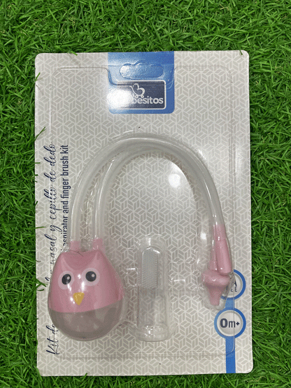 SET DE ASPIRADOR NASAL Y CEPILLO DENTAL DE DEDOS-BBX144