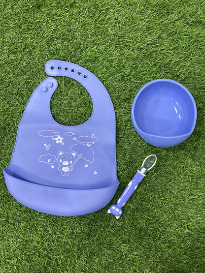 SET DE PLATO Y BABERO-BBX163